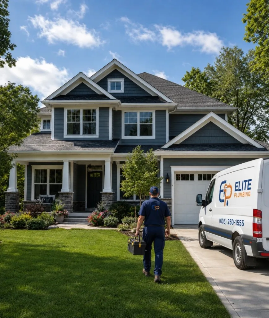 Residential plumbing in a Rapid City, SD home